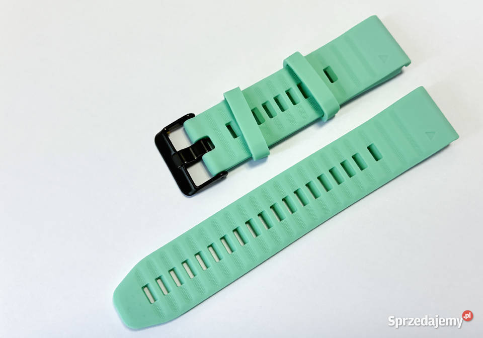 Pasek silikonowy do zegarka Garmin 22mm Miętowa Warszawa
