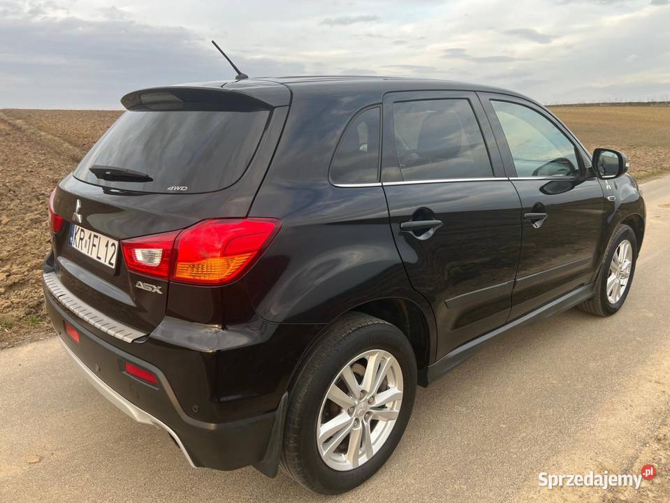 Mitsubishi Asx 18 DID 150 4x4 model 2011 CD małopolskie Kraków
