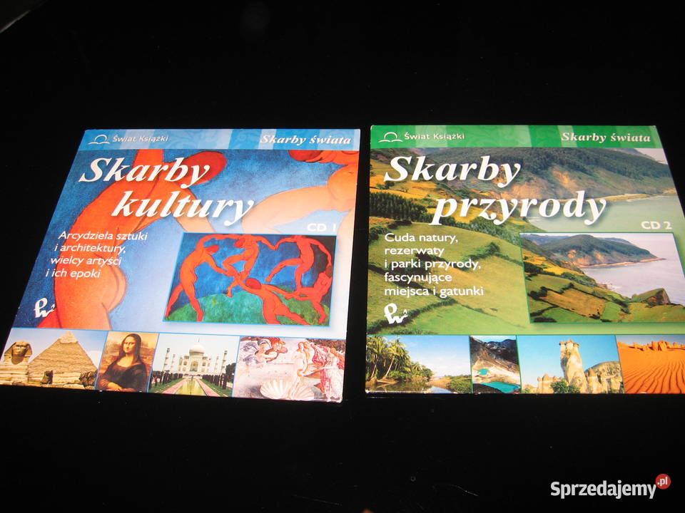 Skarby kultury i skarby przyrody 2 x CD warmińsko-mazurskie Olsztyn sprzedam