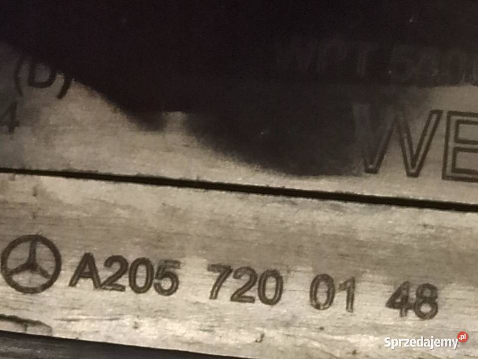 MERCEDES W205 OSŁONA GŁOŚNIKA LEWA A2057200148