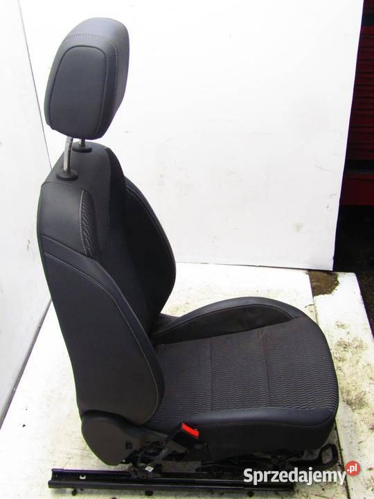 FOTEL KIEROWCY LEWY PRZEDNI PRZÓD PÓŁSKÓRA OPEL
