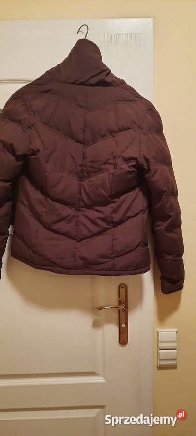 Piękna miękka kurteczka w modnym czekoladowym Rozmiar 38(M) lubelskie