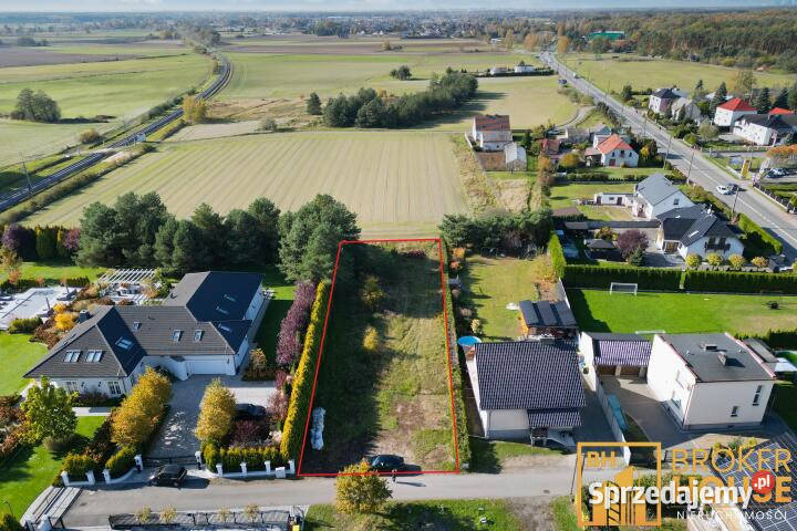 sprzedaży działki Chrząstowice Ozimska 1250m2