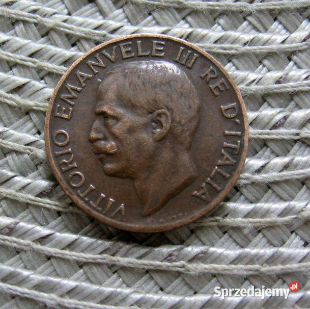 Włochy 5 Centesimi 1934r Ładna