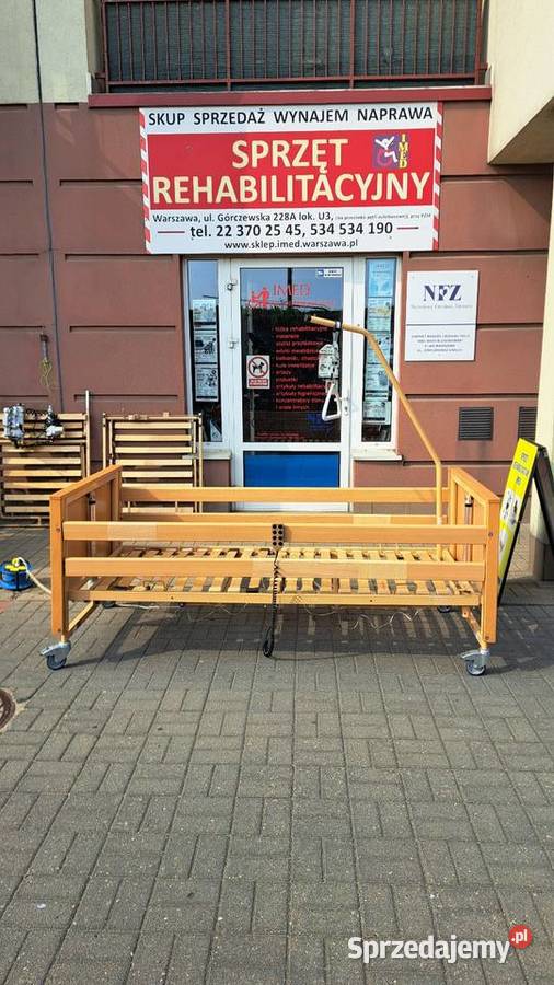 Wynajem Łóżek Rehabilitacyjnych 100 zlmsc bez mazowieckie Warszawa
