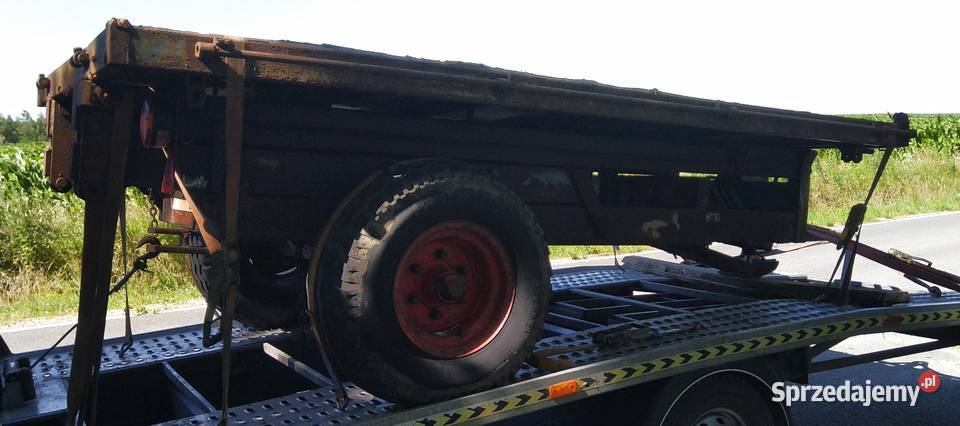 Przyczepy sztywna Star wywrotka 3 strony wywrot łódzkie Nowa Brzeźnica