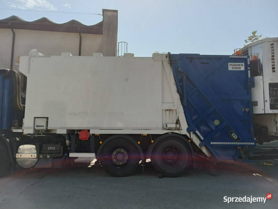 MAN śmieciarka zabudowa śmieciarki MOL VDK Daleszyce