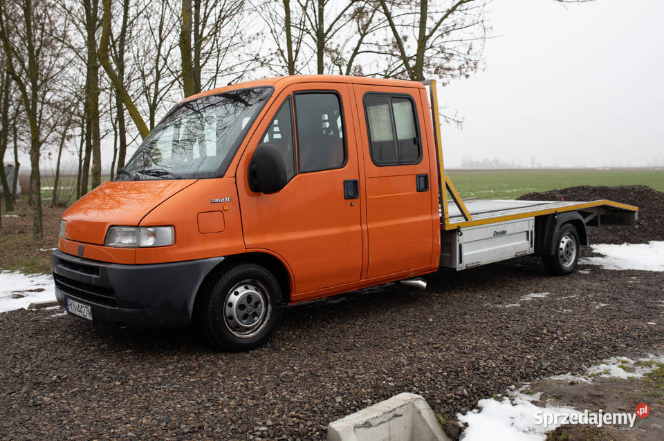 Fiat Ducato 28 iDTD 2000r 203700 autolaweta 2800cm3 łódzkie Łęczyca sprzedam