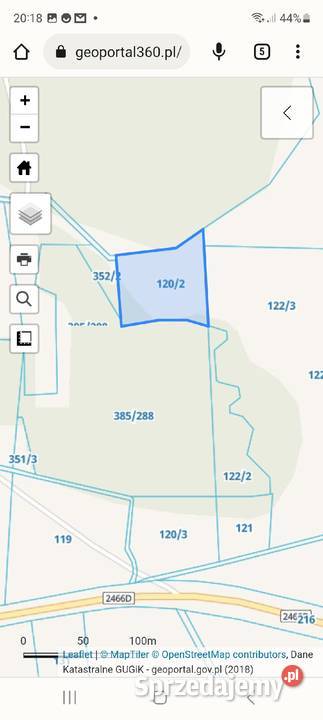 Grunty rolne obręb Złotniki Lubańskie