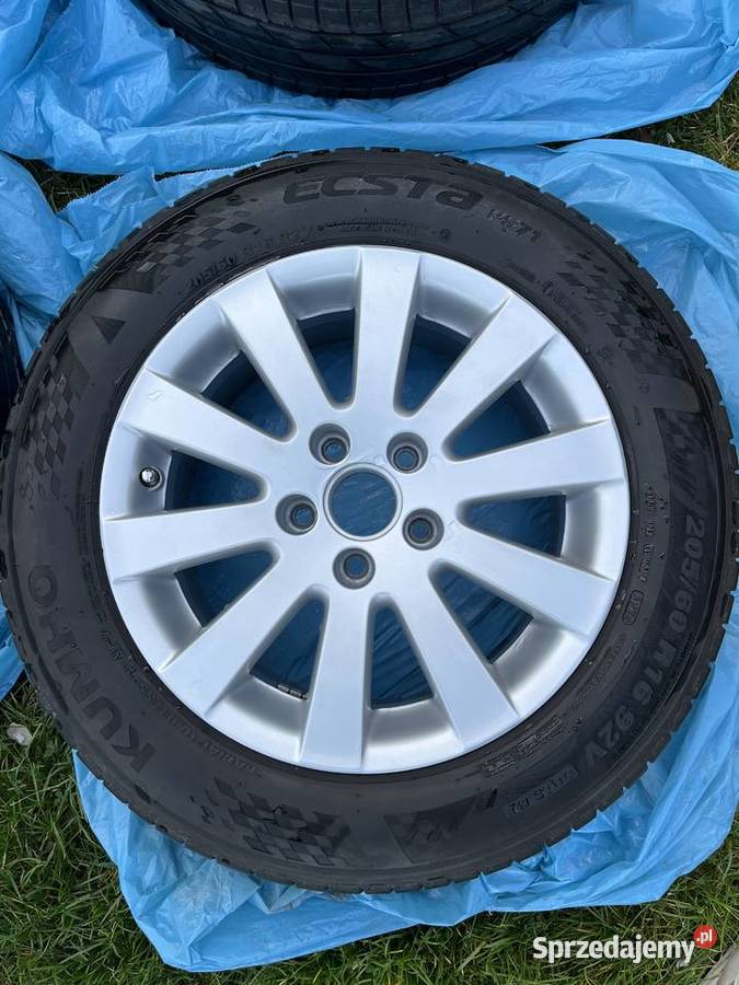 Koła 16 BORBETopony KUMHO 7J ET45 5X112 Opony i felgi mazowieckie Nowe Miasto nad Pilicą