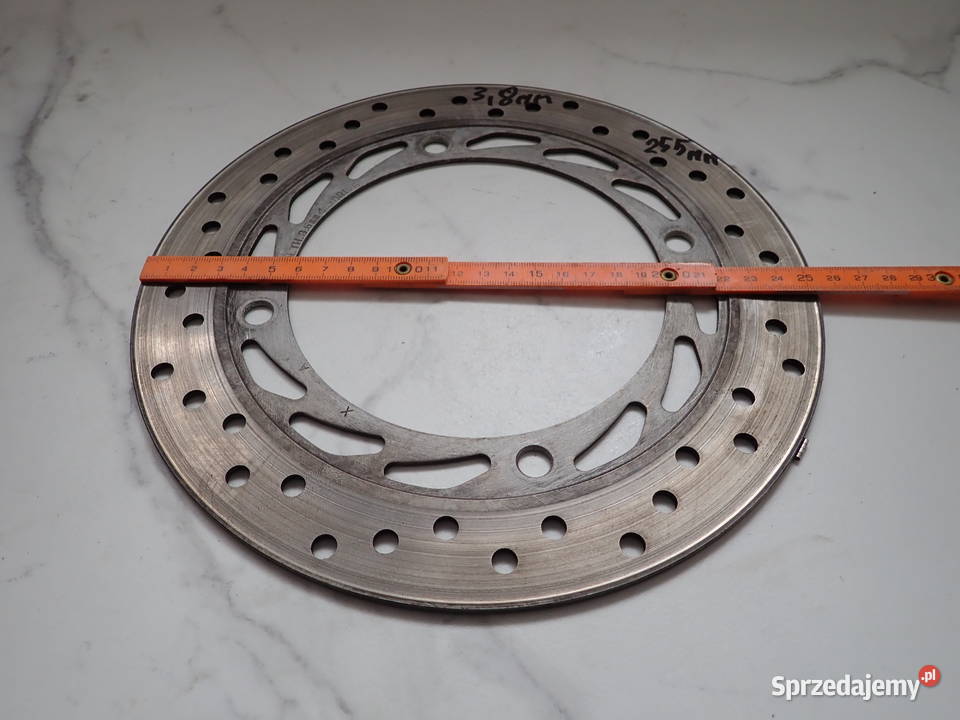 Tarcza Hamulca 255mm Przód Grubość 38mm Honda NX lubuskie Strzelce Krajeńskie sprzedam