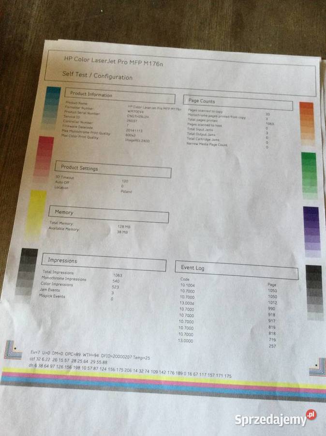 Kolorowa drukarka laserowa HP Color LaserJet Pro Bydgoszcz