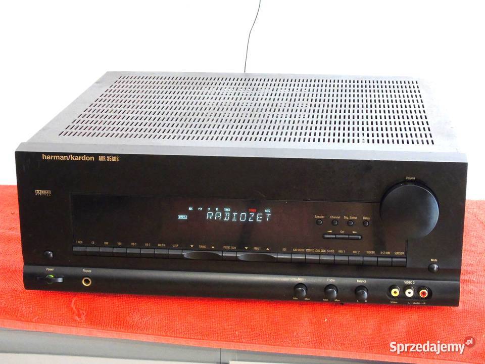 Wzmacniacz z radiem Harman Kardon AVR35RDS mocny Jasło