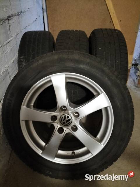 Felgi Alu vw 16 2056016 continental et40 tiguan śląskie Chorzów