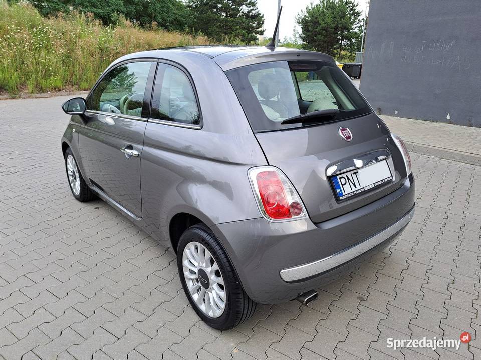 Fiat 500 Lounge 12 Benz Alu Klima Chrom w Kraju światła do jazdy dziennej Koziegłowy