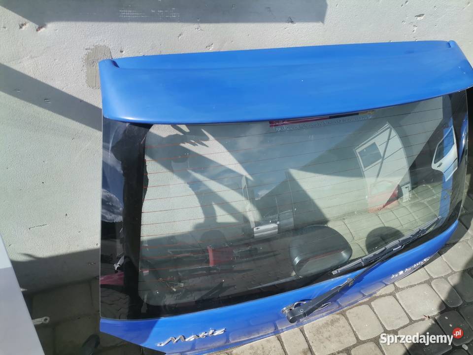 KLAPA BAGAŻNIKA DAEWOO MATIZ małopolskie Nowy Sącz