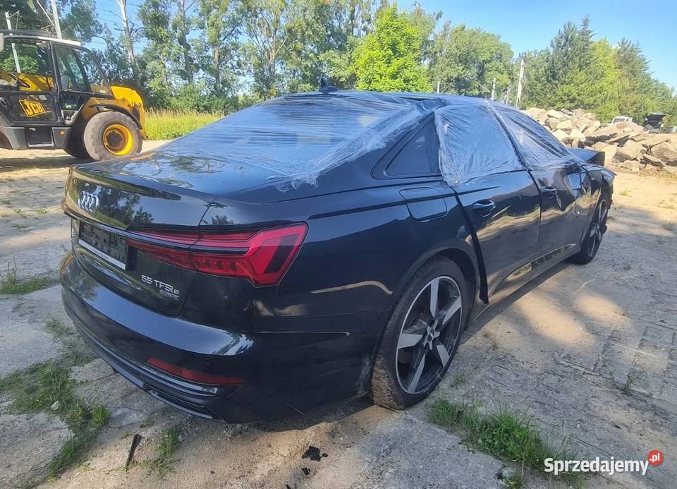 Audi A6 C8 Sline 2020 20 tfsi plugin 163 uszkodzony Łęczna