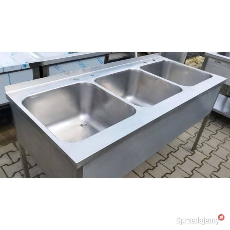 Zlew Gastronomiczny 3 Komorowy 1607085 Gastronomia Nowe Skalmierzyce