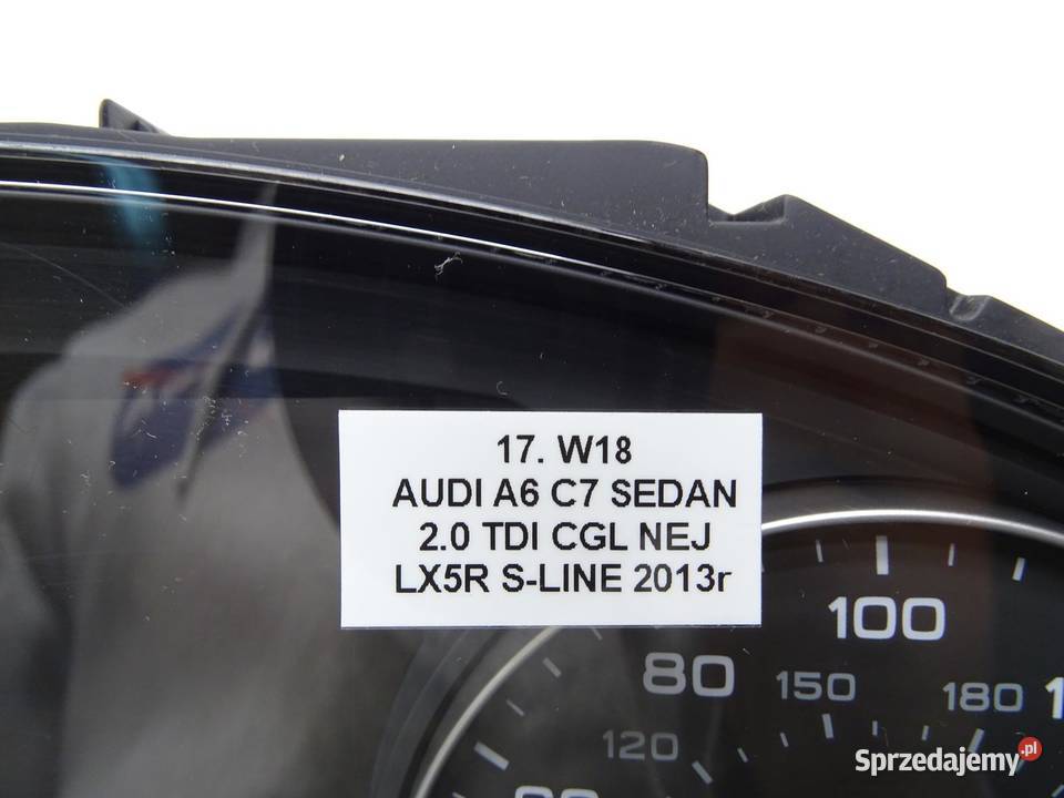 LICZNIK ZEGARY ZEGAR 4G8920950N 20 TDI AUDI A6 osobowe