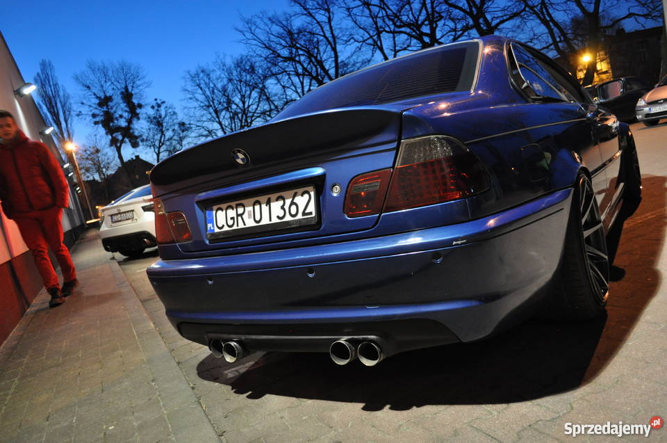 BMW E46 M3 CSL look 28 a w dowodzie 20 kupiony w Polsce sprzedam
