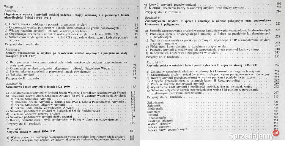 Artyleria polska 19141939 Roman Łoś Chełm