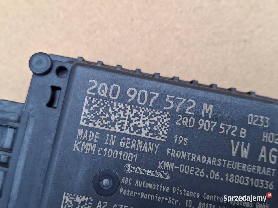 VW AUDI SEAT SKODA RADAR SENSOR DISTRONIC osobowe Bieleń sprzedam