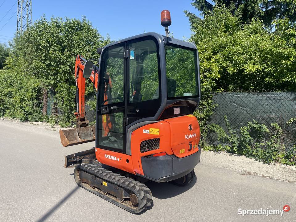 Minikoparka Kubota KX18 śląskie