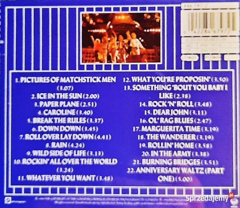 Wspaniały Album CD Zespołu STATUS QUO Rocking Ruda Śląska