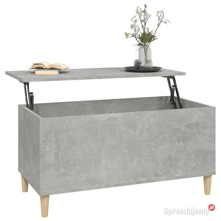 Stolik kawowy szarość betonu 90x445x45 WM819584 Warszawa