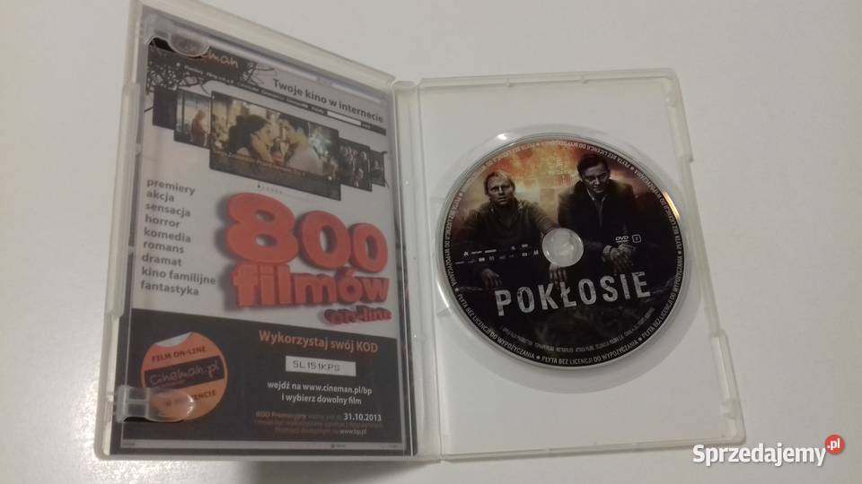 Film DVD Pokłosie thriller do sprzedania Kraków