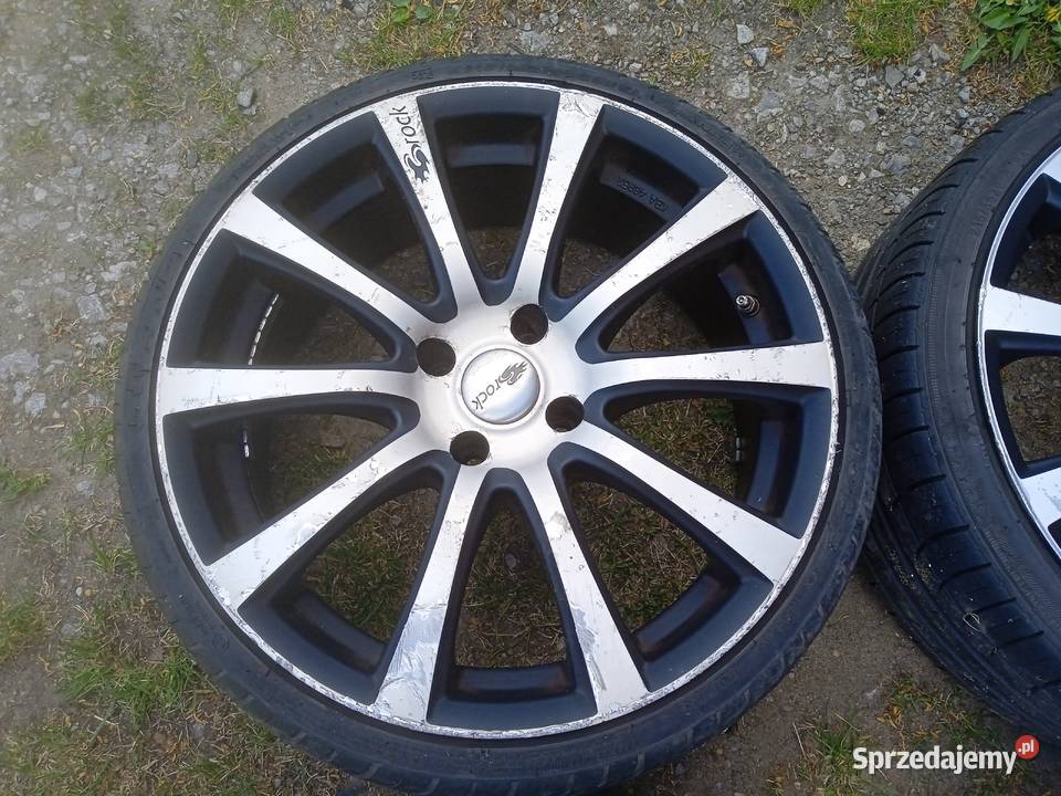 Kola aluminiowe Brock 4x108 z oponami 21535r18 Lubartów