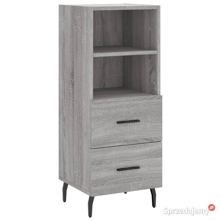 Wysoka szafka szary dąb sonoma 345x34x180 Warszawa sprzedam