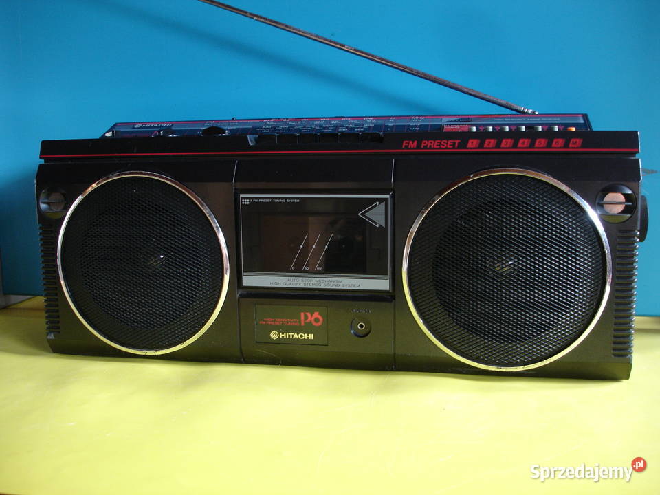 Radiomagnetofon HITACHI TRKP6E