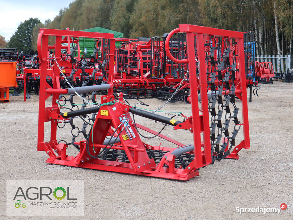 Włóka łąkowa polowa AgroFactory 4 5 6 8m Inter nieuszkodzony