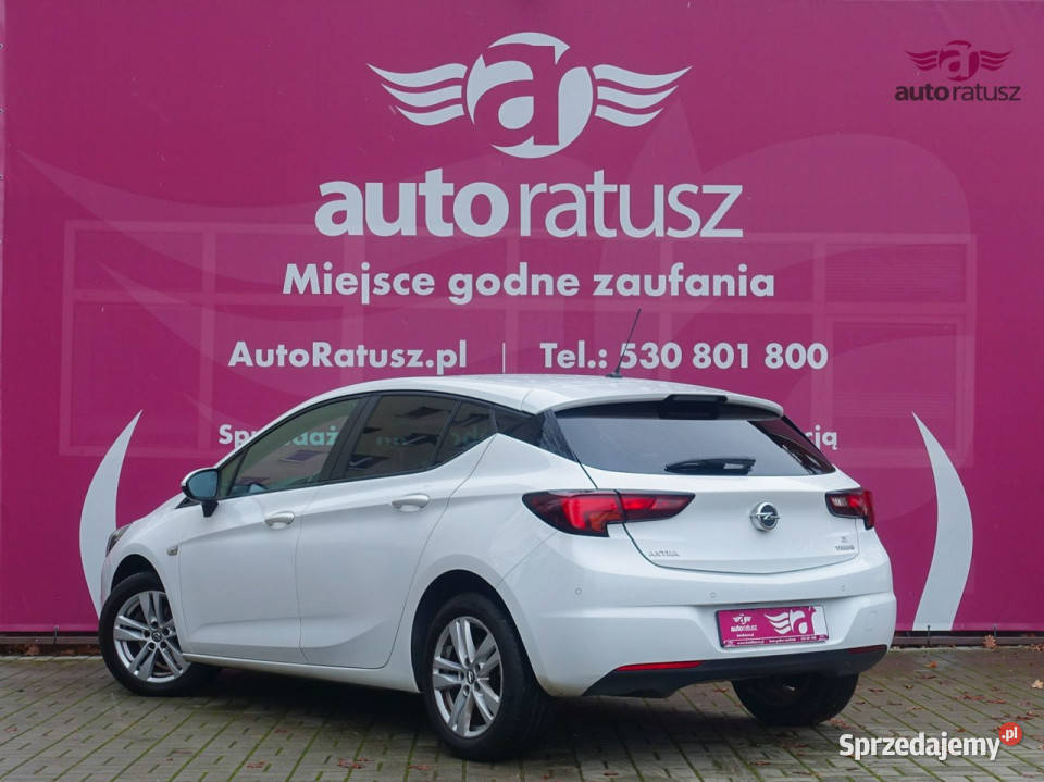 Opel Astra Salon Polska 14 Benzyna 125 Nawigacja wielofunkcyjna kierownica