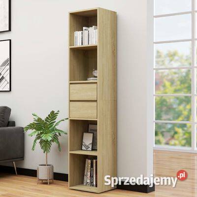 vidaXL Szafka na książki dąb sonoma 36x30x171 Warszawa