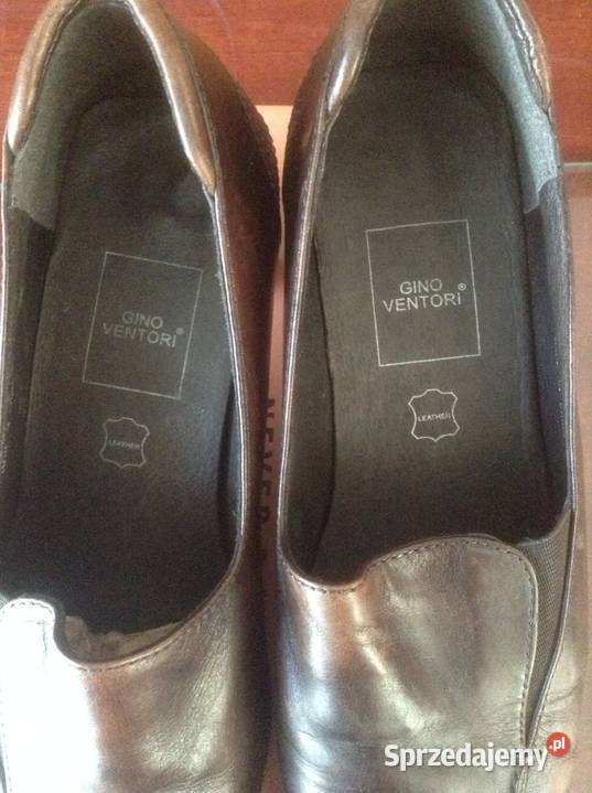 Włoskie GINO VENTORI półbuty damskie skóra opolskie Opole