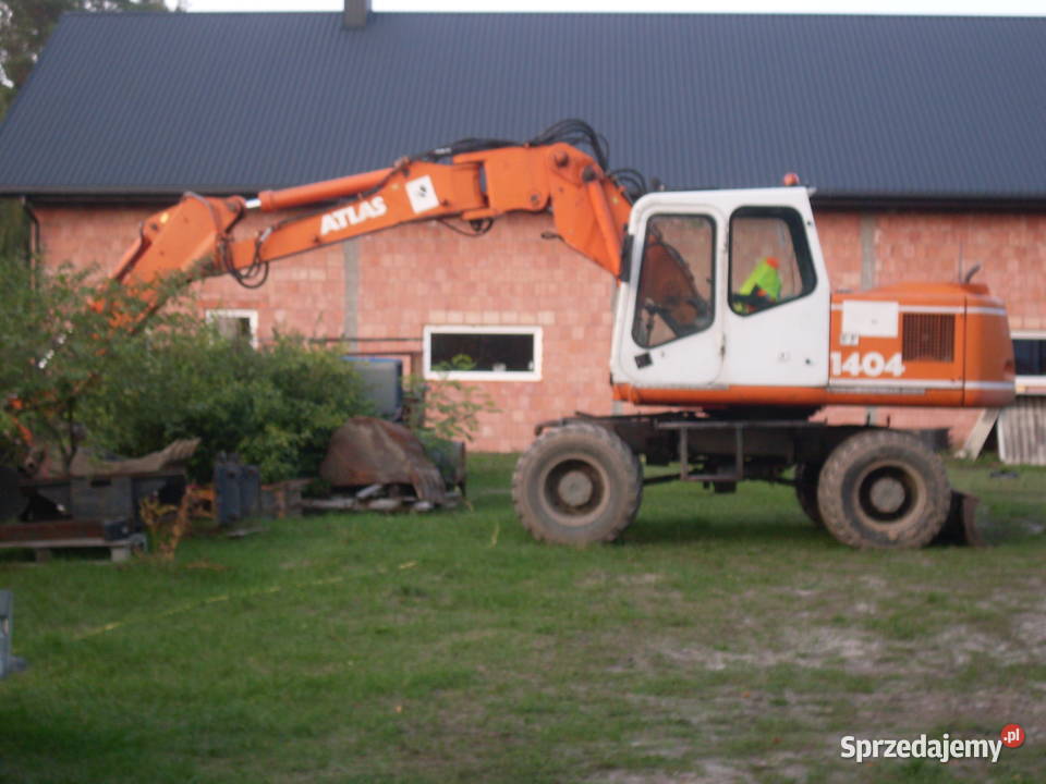 Koparka Kołowa Atlas 1404 lubelskie