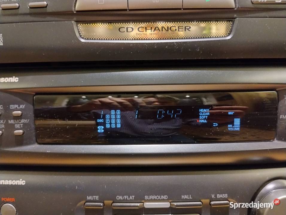 Wieża Panasonic SACH72 CD radio magnetofon mazowieckie Warszawa