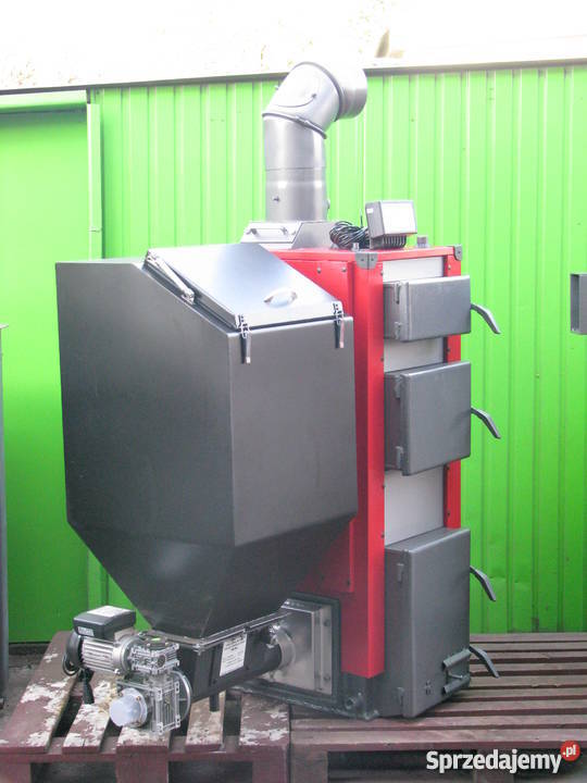Kocioł kotły CO piec piece z podajnikiem 12 kW Węgorzewo sprzedam