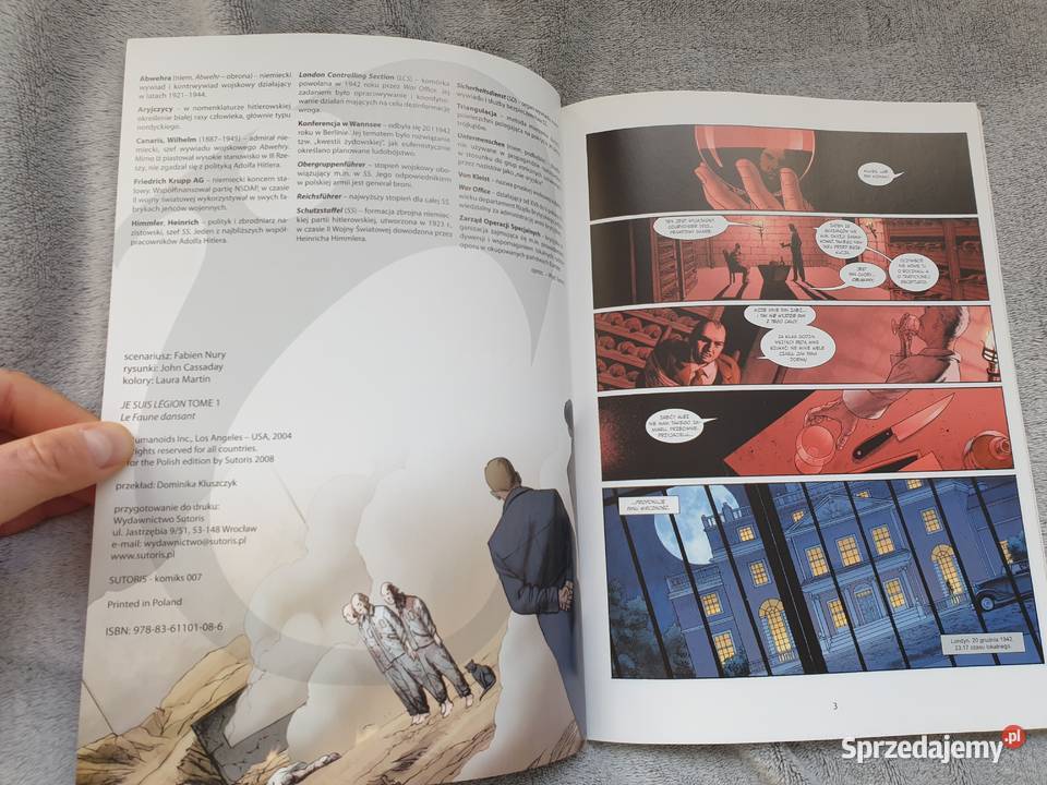 Jam jest Legion tom 1 Faun Tańczący Gdynia