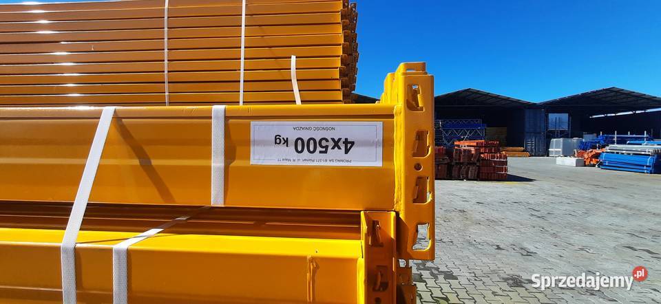 NOWE i UŻYWANE Regały paletowe magazynowe Poznań
