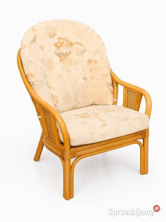 Vintage Komplet Mebli Rattanowych Poddębice