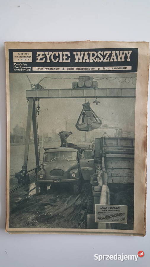 Życie Warszawy gazety 1963 r Warszawa