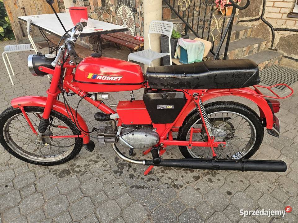 Romet Ogar 200 renowacji bezwypadkowy Okrasin