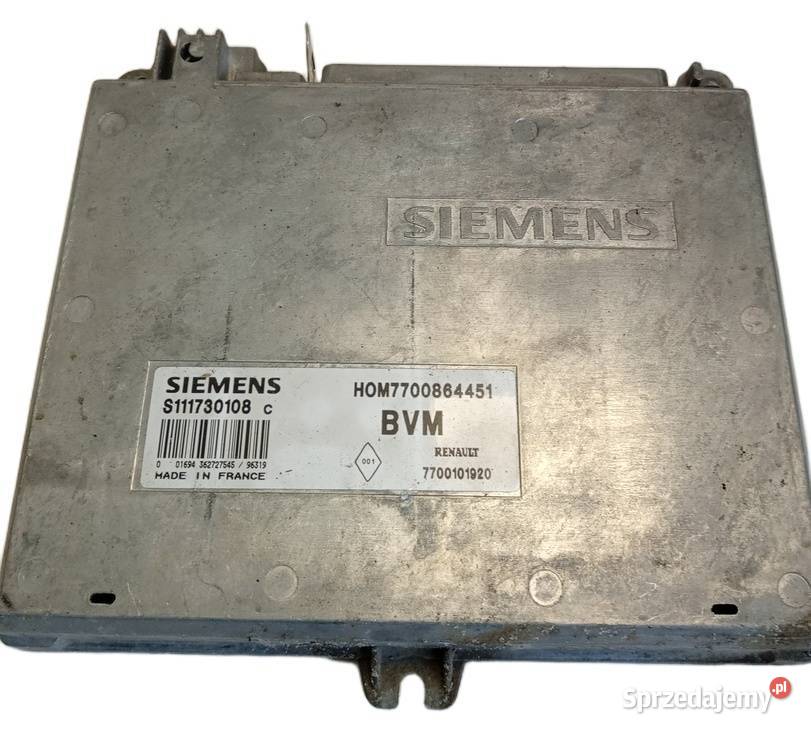 Sterownik silnika ECU Renault Megane Scenic 16 wielkopolskie sprzedam