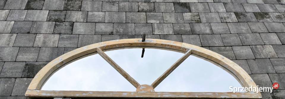 Lustro Stare okno rama okienna retro loft lustro Krzyszkowice sprzedam