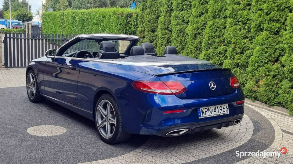 Mercedes C 200 Cabrio Full Led Kamera 360 ESP mazowieckie Płońsk sprzedam