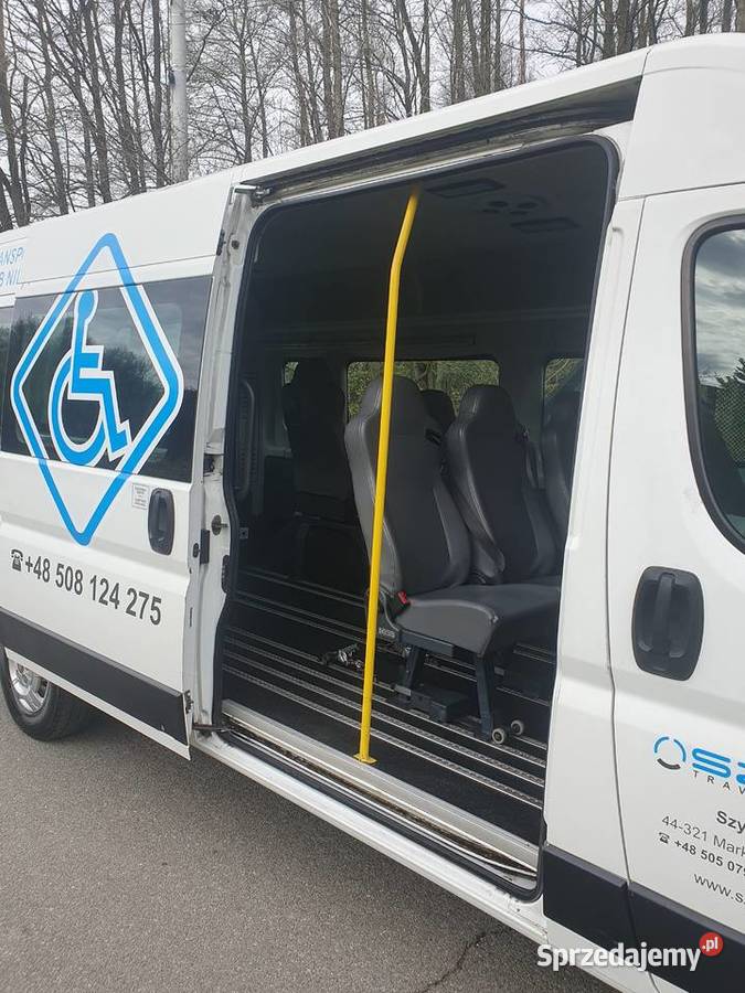 Fiat Ducato 9 osobowy do przewozu osób nieuszkodzony