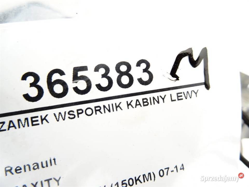 ZAMEK WSPORNIK KABINY LEWY RENAULT TRUCKS MAXITY Wzmocnienia, belki i wsporniki sprzedam